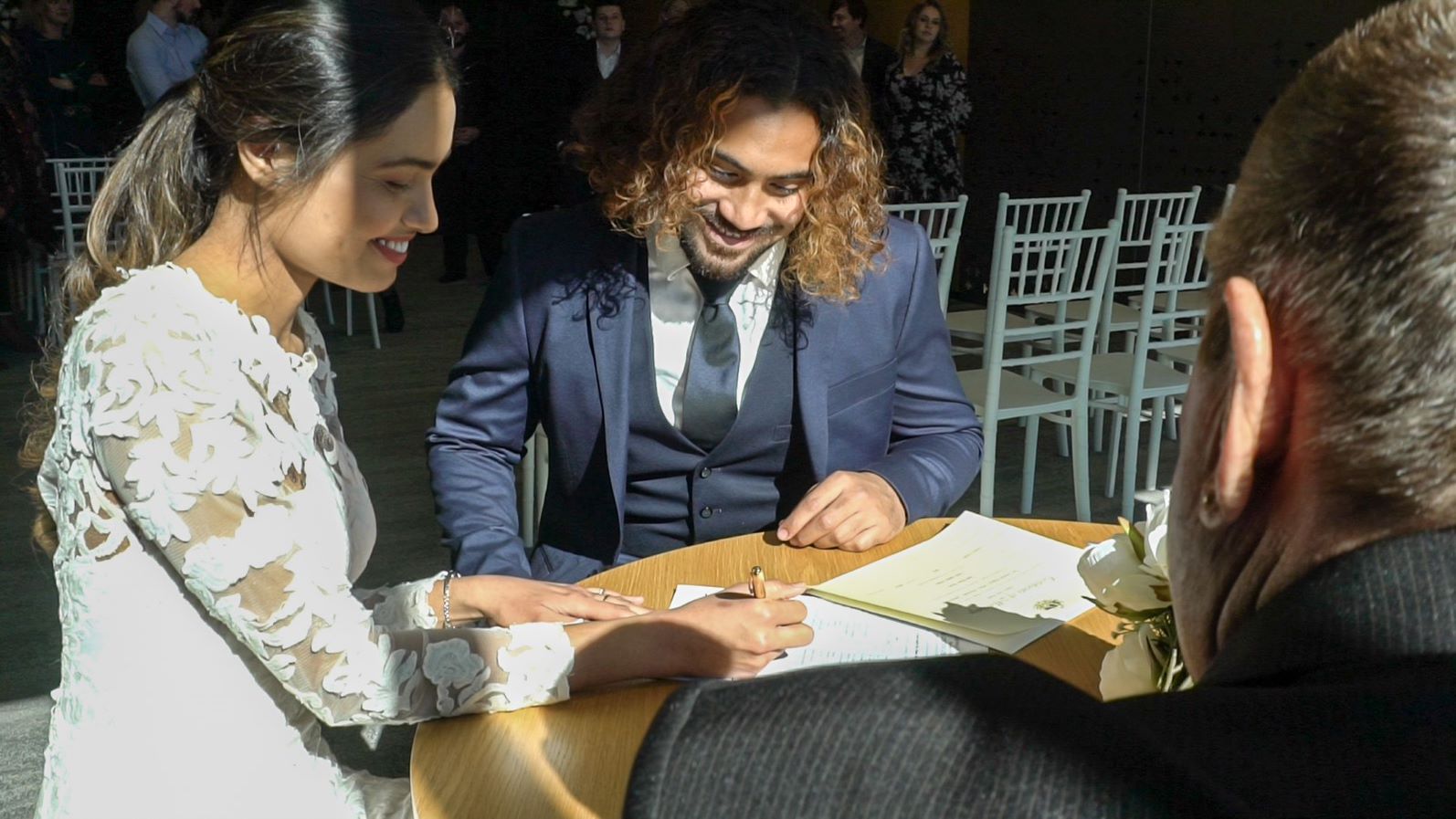 Ceremony room 2 signing