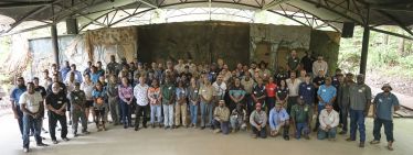 Ranger group at conference venue