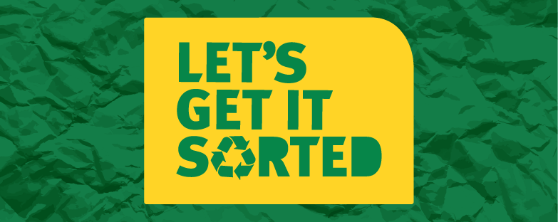 Recycling yellow bin