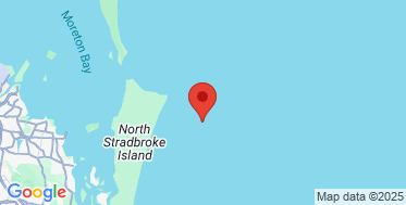 static google map of the location of the Brisbane wave monitoring buoy