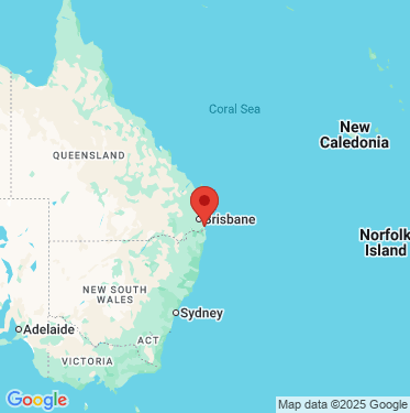 static google map of the location of the Gold Coast wave monitoring buoy